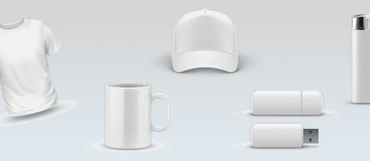 des objets publicitaires